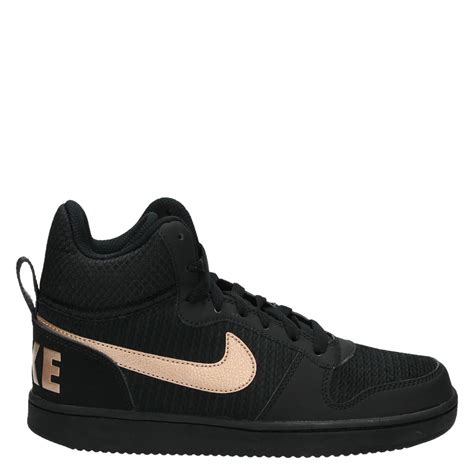 hoge nike schoenen dames zwart|nike hoog model.